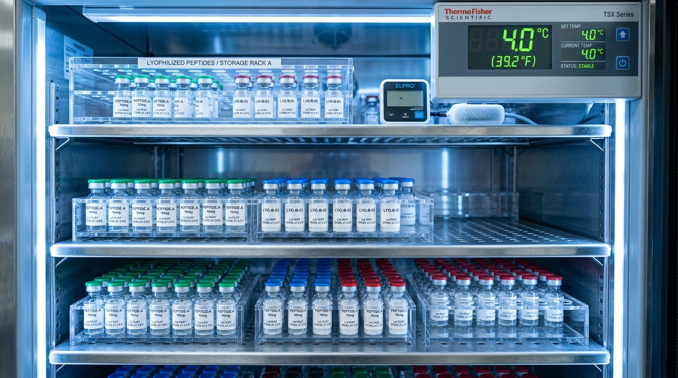 Peptide Calculator cold storage
